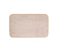 Morbidezza Interni 6GMB269TA vitamina Bagno Mat Taupe Poliestere 75 x 45 x 1 cm