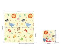 Morbidi blocchi in schiuma con animali 60 × 60 cm, set da 4 pezzi