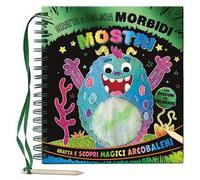 Morbidi mostri. Gratta e colora. Con matita di legno