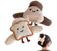 Morbido | 14 Cm Decorazione Alla | Pane Alla Griglia Di Peluche | Soffice Per Donne E Ragazze, Decorazione Alla,