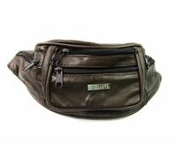 Morbido Alto Qualità Vera Pelle Marsupio Portafoglio Borsetta Viaggio Sicurezza