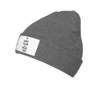 Morbido Berretto da Notte Keep Calm And Trust God Cuffia da Notte Elasticizzato Cappello Running per Donna attività Bici