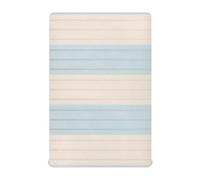 Morbido Blu Beige Tinta unita Piccola Striscia mussola lenzuolo presepe con angoli Essentials Per il bambino 52 ''x28 '' sabanas para cunas de