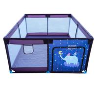 Morbido Box per Bambini Rettangolare Elefantino Notturno