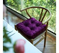 Morbido Comodo Velluto Quadrato Sedile Cuscino Per Home Living/Cena Sedia Decor