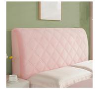 Morbido copriletto spesso per camere da letto moderne, protezione universale per testiera del letto, anticollisione, rosa, 180 cm, elegante cuscino per schienale per una maggiore protezione