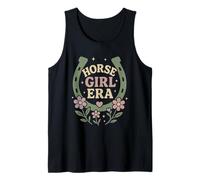 Morbido Cowgirl Floral Rodeo Western Estetica Cavallo Ragazza Canotta