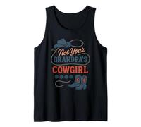 Morbido Cowgirl Floral Rodeo Western Estetica Cavallo Ragazza Canotta