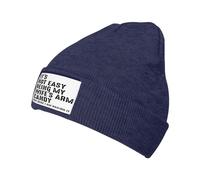 Morbido Cuffia Beanie It's Not Easy Being My Wife's Arm Candy Cappello a Cuffia Antivento Teschio Cappello per Uomo Sci Donna