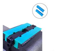 Morbido cuscinetto in gomma magnetica 2 pezzi per morsa in metallo utensili da banco compatibile con morse da 10,2 cm, 12,7 cm, 15,2 cm, fornisce una presa affidabile e protegge le superfici delicate