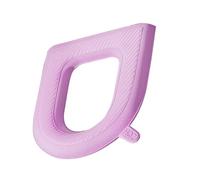 Morbido Cuscino Per WC - Coprisedile Impermeabile In EVA Da 36 Cm, Coperchio Imbottito Portatile Con Impugnatura, Comodo Sedile Per WC | Per Uso In Bagno, Casa, Viaggio, Campeggio, Igiene Anti-freddo