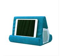 Morbido Cuscino Tablet Cuscino Rivista Leggendo Una Varietà Di Colori Uomini E Donne Universale Portatile 23 X 22,5 X 20 Cm Blu 2 Con Staffa