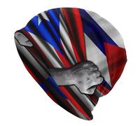 Morbido E Caldo Invernale Cappelli Puerto-Rico Puerto Rican And Cuba Cuban Flag Berretti in Maglia Sportivo Beanie Elastico per Sport, Ciclismo, Chemio