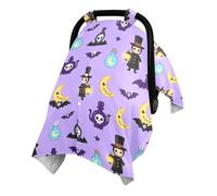 Morbido e delicato sulla pelle del bambino seggiolino auto si trasforma in | Minky Dot Reverse Side Minky Baby Baby Napping Time Whimsigoth Halloween