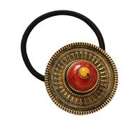 Morbido elastico per capelli dal design tribale, comodo da indossare per le donne, accessorio elastico per esterni