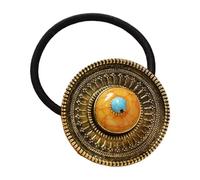 Morbido elastico per capelli dal design tribale, comodo da indossare per le donne, accessorio elastico per esterni