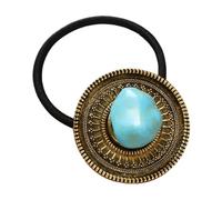 Morbido elastico per capelli dal design tribale, comodo da indossare per le donne, accessorio elastico per esterni