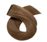 Morbido Extension for capelli umani con clip da 16-26 pollici, un pezzo 5, biondo brasiliano liscio Lungo(Light Brown,26inches)