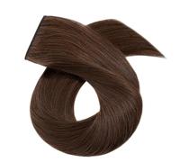 Morbido Extension for capelli umani con clip da 16-26 pollici, un pezzo 5, biondo brasiliano liscio Lungo(Medium Brown,24inches)
