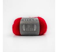 Morbido filato Mohair e seta per lavoro a maglia e uncinetto, 75% Mohair, 25% seta, 25 g, 210 m, soffice filato