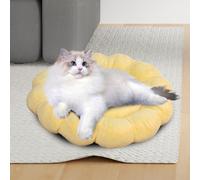 Morbido letto nido per animali domestici, comodo e carino, con petali, per