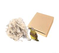 Morbido materiale di nidificazione per uccelli per pappagallini, calopsitte e canarini (40 g)