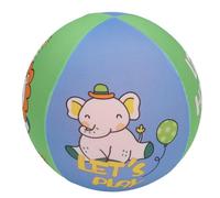 Morbido Pallone da Calcio per Interni, Modello Animale Carino, a Basso Rumore, per Divertimento al Chiuso, Sicuro per i Bambini, Diametro 8,3 Pollici (Colore Verde Blu)