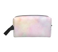 Morbido pastello dai colori vivaci astratto calmo le arti, Borsa per il trucco Borsa per cosmetici Borsa da viaggio portatile da viaggio Borsa per trucco Organizer
