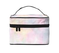 Morbido pastello dai colori vivaci astratto calmo le arti, Borsa per il trucco Borsa per cosmetici Borsa da viaggio portatile da viaggio Astuccio per matite