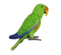 Morbido peluche Hansa Poseable Electus Parrot 30 cm per bambini dai 3 anni in su