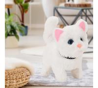 Morbido robot elettronico per animali di peluche con gatto domestico per