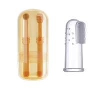 Morbido Silicone Animale Domestico Cane Dito Spazzolino da Denti Orale Pulizia