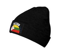 Morbido Stile Long Beanie The Shan State National Army Flag And Freedom Hat Cappello a Maglia Moda Beanie Berretto da Corsa per Sci,Bici,Uomo