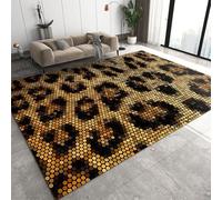Morbido Tappeto Da Ufficio Stampato In 3D Trama Colorata Astratta 60 X 120 Cm - Tappeto Antiscivolo A Pelo Corto - Zerbino Per Decorazioni Per La Casa - Resistente Alle Macchie - Pelo B -9349902137376
