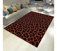 Morbido Tappeto Per La Cameretta Dei Bambini Con Stampa 3D Trama Colorata Astratta 100 X 150 Cm - Tappeto Antiscivolo A Pelo Corto - Lavabile - Antimacchia, Non Perde Pelucchi: Ecologic -262042335616
