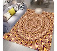 Morbido Tappeto Per La Cameretta Dei Bambini Con Stampa 3D Trama Geometrica Astratta 80 X 160 Cm - Tappeto Antiscivolo A Pelo Corto - Lavabile - Antimacchia, Non Perde Pelucchi: Ecologi -917334653760