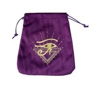 Morbido Tarocchi Storage Bag Board Game Card Drawstring Bag Oracles Card Runes Holder Viaggio Regalo Gioielli Sacchetti Tarocchi Deck Holder Coulisse Pouch, Viola 1., Taglia unica