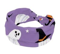 Morbido turbante per capelli, fasce per capelli da donna, fasce larghe alla moda, cappello fantasma, zucca, pipistrello, Halloween, antiscivolo, elastici