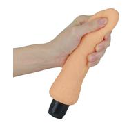Morbido Vibratore Vaginale Realistico in Silicone per Donna Fallo Dildo Vibrante