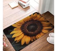 Morbido Zerbino Esterno A Sunflower, Tappetino porta, Giardino, Cucina, Esterno, Classico Tappeto Asciugapassi 40X60cm