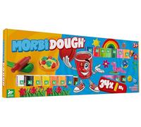 Morbidough - Maxi Set Pasta da Modellare 1,7 Kg - 34 Morbidi Panetti da 50 grammi ciascuno - 34 Colori Assortiti - Stimola Creatività per bambini 3 anni - 42166 Globo Giocattoli