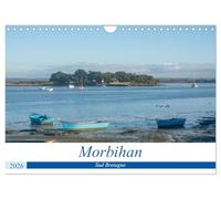 Morbihan, Sud Bretagne (Calendrier mural 2026 DIN A4 vertical), CALVENDO calendrier mensuel: Découverte du Morbihan, paysages entre terre et mer