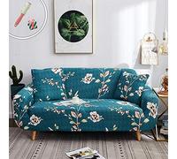 Morbuy Copridivano Moderno, Copridivano Elasticizzato,Fodera Copridivani Universale per Divano con Corda Fissa, Sofa Protettore Copertura Divano Antiscivolo (1 posti,Turchese)