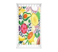 Morbuy Lenzuola con Angoli per Lettino, Serie di Frutta Morbido Lenzuola da Lettino, Lenzuola Navicella con Angoli Elasticizzati Lenzuola per Culla per Bambine e Ragazzi (Papaia,120x60cm)
