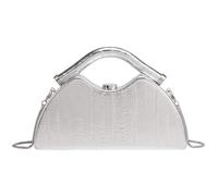 Morbuy Pochette Clutch Donna Cerimonia Elegante | Borsa da Cerimonia Clutch Bag Borsetta con Catena Rimovibile per Matrimoni Feste Cocktail Party Sposa Ballo di Fine Anno