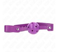 Mordaglio a Sfera BDSM Kink - Viola, 4.5 cm
