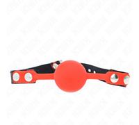 Mordaglio Ball Gag BDSM Kink - Silicone, Lucchetto, 4 cm