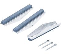 Mordazas de repuesto para lapeador BGS 1157 | Mordazas 100 mm | K 280 | 3 piezas