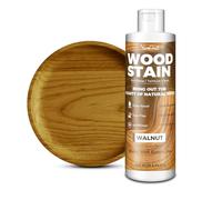 Mordente per Legno 250ml Noce Opaco a Base d’Acqua, Vernice per Legno Interni ed Esterni, Mobili Armadi Mensole Porte, Colorante Asciugatura Rapida, Atossico, Facile da Applicare, Wood stain