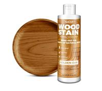 Mordente per Legno 250ml Rovere Dorato Opaco a Base d’Acqua, Vernice per Legno Interni ed Esterni, Mobili Armadi Mensole Porte, Colorante Asciugatura Rapida, Basso Odore, Atossico, Wood Stain